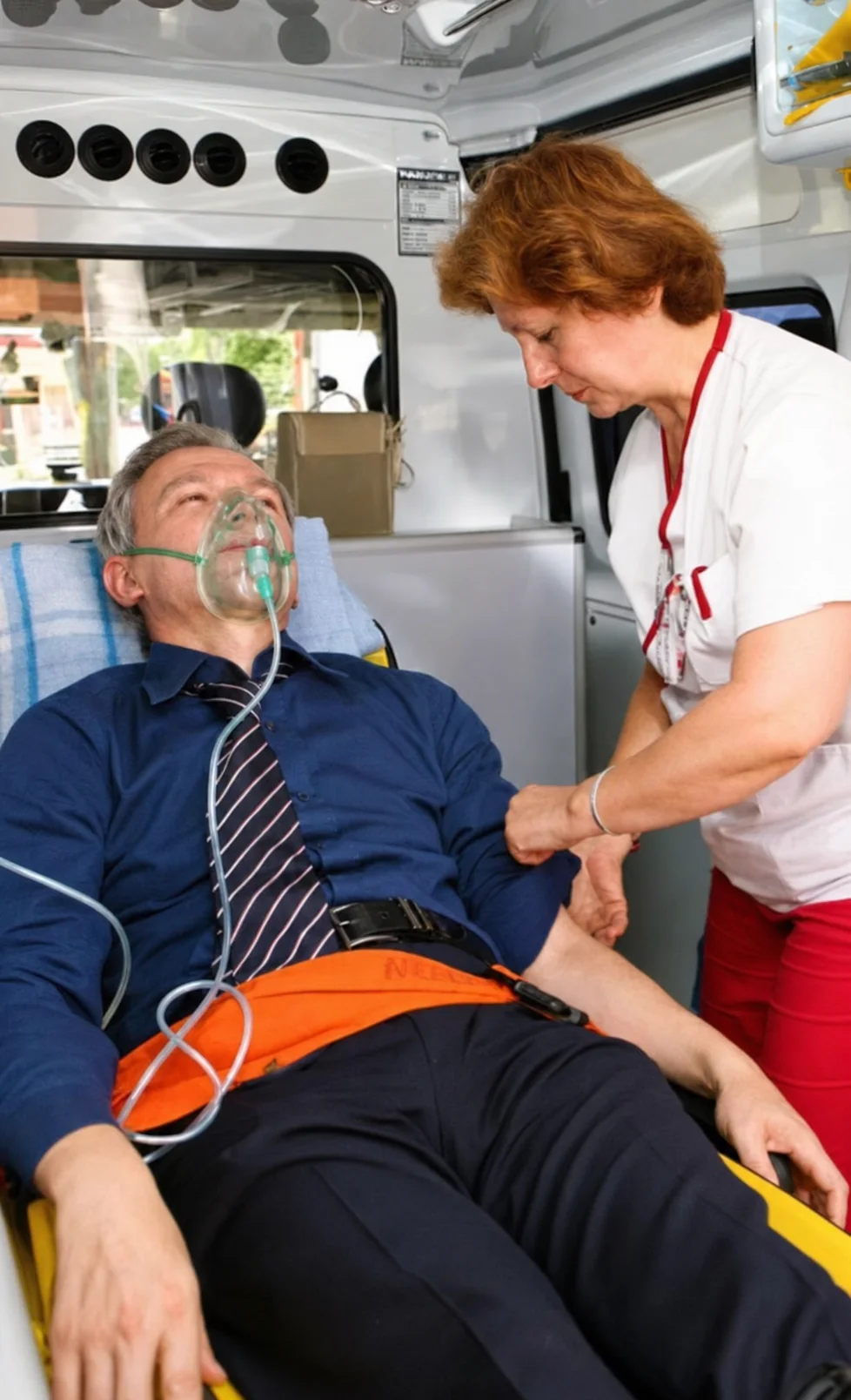 Ambulanța PULS în intervenție